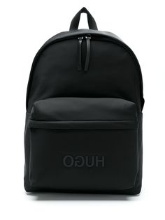 HUGO рюкзак на молнии с логотипом