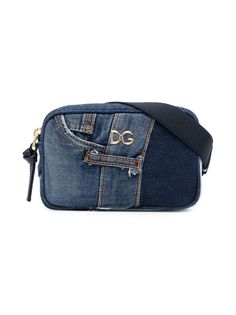 Dolce & Gabbana Kids джинсовая сумка на плечо