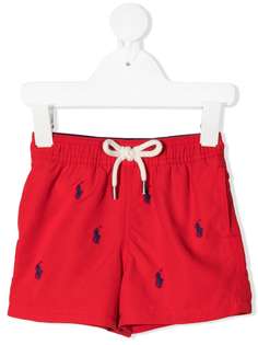 Ralph Lauren Kids плавки-шорты с вышитым логотипом