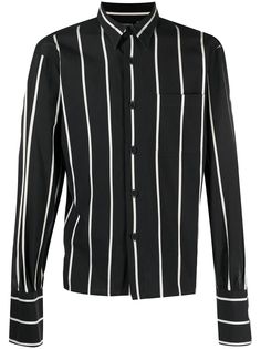 Jean Paul Gaultier Pre-Owned полосатая рубашка 1990-х годов