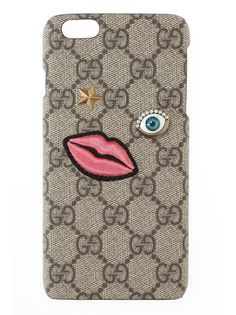 Gucci чехол для iPhone 6 с узором из монограмм