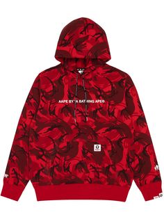 AAPE BY *A BATHING APE® худи с камуфляжным принтом