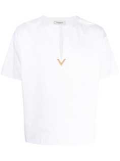 Valentino футболка с логотипом VLogo