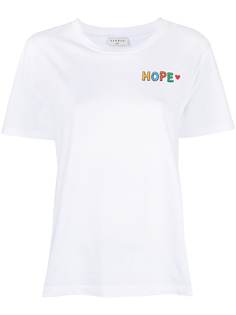 Sandro Paris футболка с надписью Hope