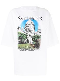 Balenciaga футболка с фотопринтом
