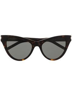 Saint Laurent Eyewear солнцезащитные очки SL 425 в оправе кошачий глаз