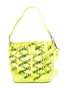Pinko Kids сумка-ведро с логотипом