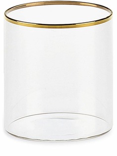 BITOSSI CERAMICHE набор из шести стаканов с контрастной отделкой