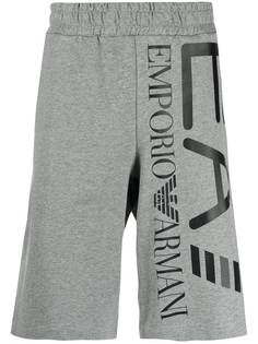Ea7 Emporio Armani спортивные шорты с логотипом