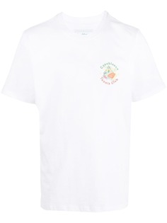 Casablanca футболка с принтом Tennis Club