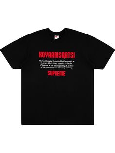 Supreme футболка Koyaanisqatsi