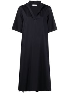 Société Anonyme платье-трапеция с капюшоном