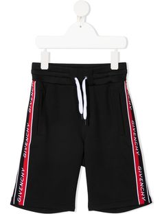 Givenchy Kids спортивные шорты с кулиской