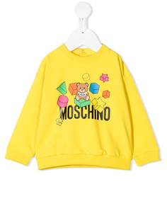 Moschino Kids джемпер с логотипом