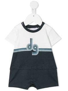 Dolce & Gabbana Kids комбинезон с логотипом
