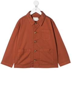 THE NEW SOCIETY куртка-рубашка с накладными карманами