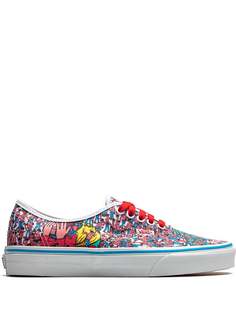 Vans кеды Authentic из коллаборации с Wheres Waldo