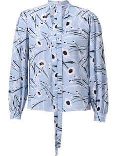 Jason Wu Collection блузка с цветочным принтом