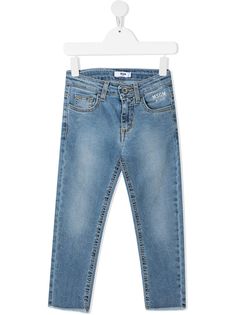 MSGM Kids джинсы скинни средней посадки