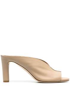 Del Carlo мюли с открытым носком