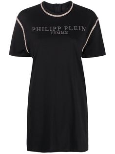 Philipp Plein платье-футболка Iconic Plein