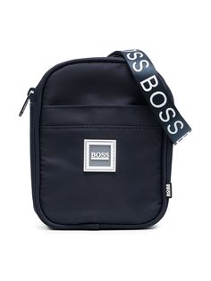 BOSS Kidswear сумка на плечо с нашивкой-логотипом