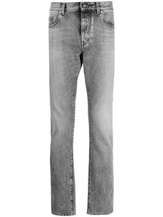 Saint Laurent прямые джинсы с заниженной талией
