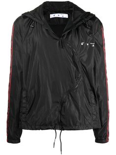 Off-White куртка Twist с капюшоном