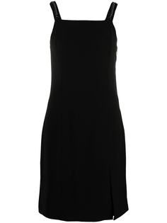 Armani Exchange платье миди с квадратным вырезом