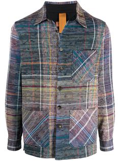 Missoni куртка-рубашка в клетку