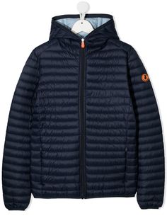 Save The Duck Kids пуховик с капюшоном