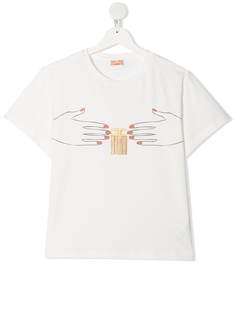 Elisabetta Franchi La Mia Bambina футболка с логотипом