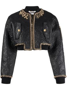 Moschino декорированный жакет