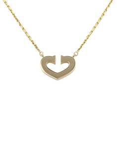Cartier колье Coeur et Symbole 2000-го года из желтого золота 2000-х годов