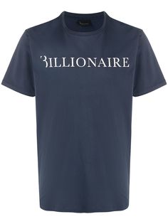 Billionaire футболка с короткими рукавами и логотипом