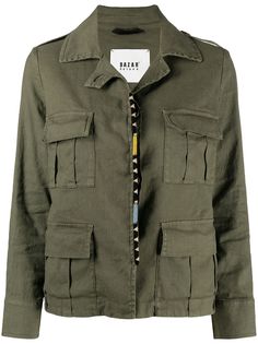 Bazar Deluxe куртка с карманами в стиле милитари
