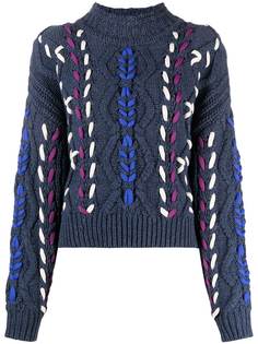 Isabel Marant Étoile джемпер фактурной вязки