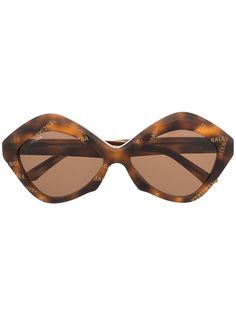 Balenciaga Eyewear солнцезащитные очки в массивной оправе