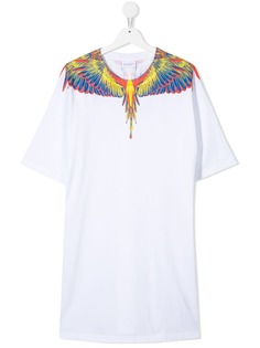 Marcelo Burlon County Of Milan Kids футболка с графичным принтом