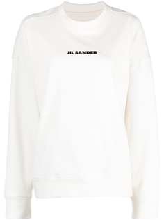 Jil Sander толстовка с логотипом и длинными рукавами