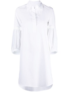 DONDUP платье-рубашка с асимметричным подолом