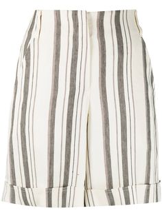 Lorena Antoniazzi шорты широкого кроя в полоску