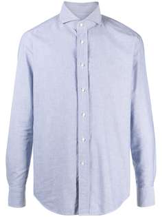 Tagliatore рубашка со срезанным воротником