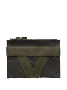 Bottega Veneta стеганый клатч