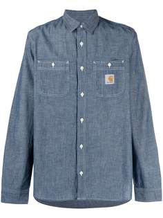 Carhartt WIP джинсовая рубашка с нашивкой-логотипом
