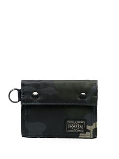 Porter-Yoshida & Co. кошелек с камуфляжным принтом
