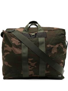 Porter-Yoshida & Co. дорожная сумка с камуфляжным принтом