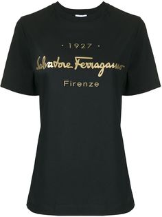 Salvatore Ferragamo футболка 1927 Signature