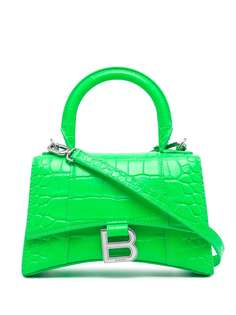 BALENCIAGA сумка Hourglass XS с верхней ручкой