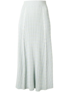 Proenza Schouler White Label вязаная юбка в рубчик